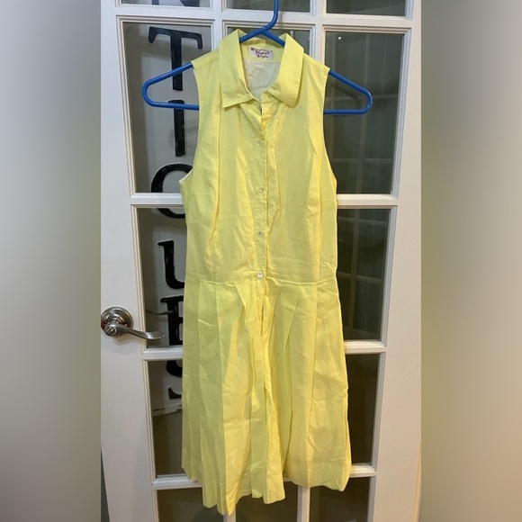 Original Penguin Light Yellow dress Sz 2 - Picture 1 of 4
